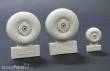 Plus model AL4066 - C-47 Skytrain wheels with cover in 1:48
