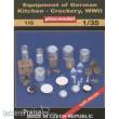 Plus model 116 - Küchenzubehör Deutschland WWII in 1:35