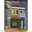 Plus model 190 - Haus mit Shop in 1:35