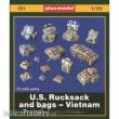 Plus model 191 - U.S. Rucksäcke und Taschen - Vietnam in 1:35