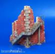 Plus model 197 - Fabrikecke mit Treppe in 1:35