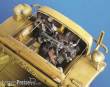 Plus model 201 - Horch 1a - Motor für Italeri Bausatz in 1:35