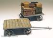 Plus model 207 - Railway car on baggages in 1:35