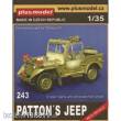 Plus model 243 - Pattons Jeep für Tamiya Bausatz in 1:35