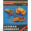 Plus model 270 - Deutsche Handgranaten I in 1:35