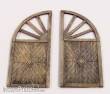 Plus model 431 - Wooden gate - round in 1:35