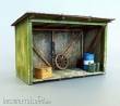Plus model 4051 - Shed in 1:48