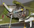 Plus model AL7003 - Caribou engine set in 1:72