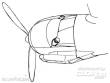 Plus model AL7009 - Engine cowling for L 1049 Constelation in 1:72
