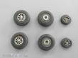 Plus model AL7024 - Wheels for C-121 Constelation in 1:72