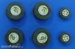 Plus model AL7027 - Wheels for EC-121 Warning Star in 1:72