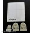 Plus model AL7043 - B-26 Marauder early wheels diamond tread in 1:72