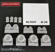 Plus model AL7047 - B-29 Superfortress diamond tread in 1:72