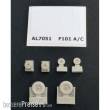 Plus model AL7051 - F-101A/C Woodoo wheels in 1:72