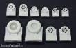 Plus model AL7055 - PBM5 Mariner wheels in 1:72