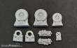 Plus model AL7064 - 1:72 A-26C Invader wheel groved