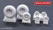 Plus model AL7071 - 1:72 PBY Privateer wheels smooth pattern