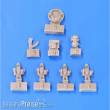 Plus model AL7074 - 1:72 Bomb and gun sights for B-29 Superfortress