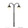 Viessmann 6909 - TT Bahnsteigleuchte Baden-Baden doppelt, 2 LEDs warmweiß