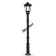 Viessmann 6920 - TT Bausatz Parklaterne, LED warmweiß