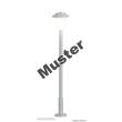Viessmann 6921 - TT Bausatz Straßenleuchte, LED weiß