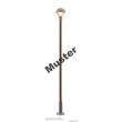 Viessmann 6927 - TT Bausatz Holzmastleuchte DDR-Reichsbahn, LED warmweiß