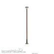 Viessmann 6962 - TT Holzmastleuchte DDR-Reichsbahn, LED warmweiß