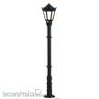 Viessmann 6970 - TT Parklaterne schwarz, LED warmweiß