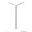 Viessmann 6995 - TT Peitschenleuchte doppelt, 2 LEDs weiß
