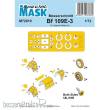 Special Hobby 100-M72010 - Messerschmitt Bf 109E-1/3 Mask in 1:72