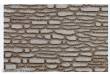 Heki 70052 - rustikale Bruchsteinmauer H0/TT, 28x14 cm, 2 Stück