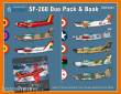 Special Hobby SH72451 - SIAI-Marchetti SF-260 Duo Pack & Book in 1:72