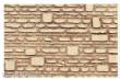 Heki 70132 - behauene Natursteinmauer N/Z, 28x14 cm, 2 Stück