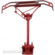 Sommerfeldt H0 701 - Einholmstromabnehmer rot (Paar), Sondermodell