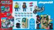PLAYMOBIL 70572 - Polizei-Motorrad: Verfolgung des Geldräubers