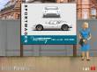 Modellland 7065-8 - 1:87 H0 Plakatwand Wartburg Melkus RS 1000