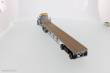 Diecast Masters 71041 - International HX520 Tandem + Flatbed Trailer Zugmaschine + Auflieger - Grau