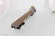 Diecast Masters 71041 - International HX520 Tandem + Flatbed Trailer Zugmaschine + Auflieger - Grau