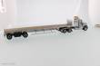 Diecast Masters 71041 - International HX520 Tandem + Flatbed Trailer Zugmaschine + Auflieger - Grau