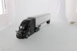 Diecast Masters 71047 - Freightliner Cascadia w. 53´ Dry Cargo Van Zugmaschine + Auflieger - Grau + Weißer Auflieger