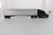 Diecast Masters 71047 - Freightliner Cascadia w. 53´ Dry Cargo Van Zugmaschine + Auflieger - Grau + Weißer Auflieger
