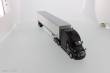 Diecast Masters 71047 - Freightliner Cascadia w. 53´ Dry Cargo Van Zugmaschine + Auflieger - Grau + Weißer Auflieger