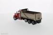 Diecast Masters 71067 - Western Star 4900 SF Dump Truck Kipper - LKW - Rote Kabine Matt silber Kipper