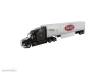 Diecast Masters 71071 - Peterbilt 579 UltraLoft Tractor w. 53´ Chrome Trailer Zugmaschine m 53´ Chrome Trailer m. Peterbilt Logo - schwarze Kabine