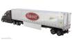Diecast Masters 71071 - Peterbilt 579 UltraLoft Tractor w. 53´ Chrome Trailer Zugmaschine m 53´ Chrome Trailer m. Peterbilt Logo - schwarze Kabine