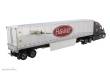 Diecast Masters 71071 - Peterbilt 579 UltraLoft Tractor w. 53´ Chrome Trailer Zugmaschine m 53´ Chrome Trailer m. Peterbilt Logo - schwarze Kabine