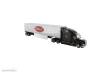 Diecast Masters 71071 - Peterbilt 579 UltraLoft Tractor w. 53´ Chrome Trailer Zugmaschine m 53´ Chrome Trailer m. Peterbilt Logo - schwarze Kabine