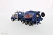 Diecast Masters 71075 - Western Star 4900 McNeiluse Bridgemaster concrete mixer Zementmischer mit blaue Kabine und blaue Mischer