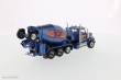 Diecast Masters 71075 - Western Star 4900 McNeiluse Bridgemaster concrete mixer Zementmischer mit blaue Kabine und blaue Mischer
