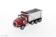 Diecast Masters 71076 - International HX620 SB w. OX Stampede Dump Body Kieper m. rote Kabine und verchromter Kieper